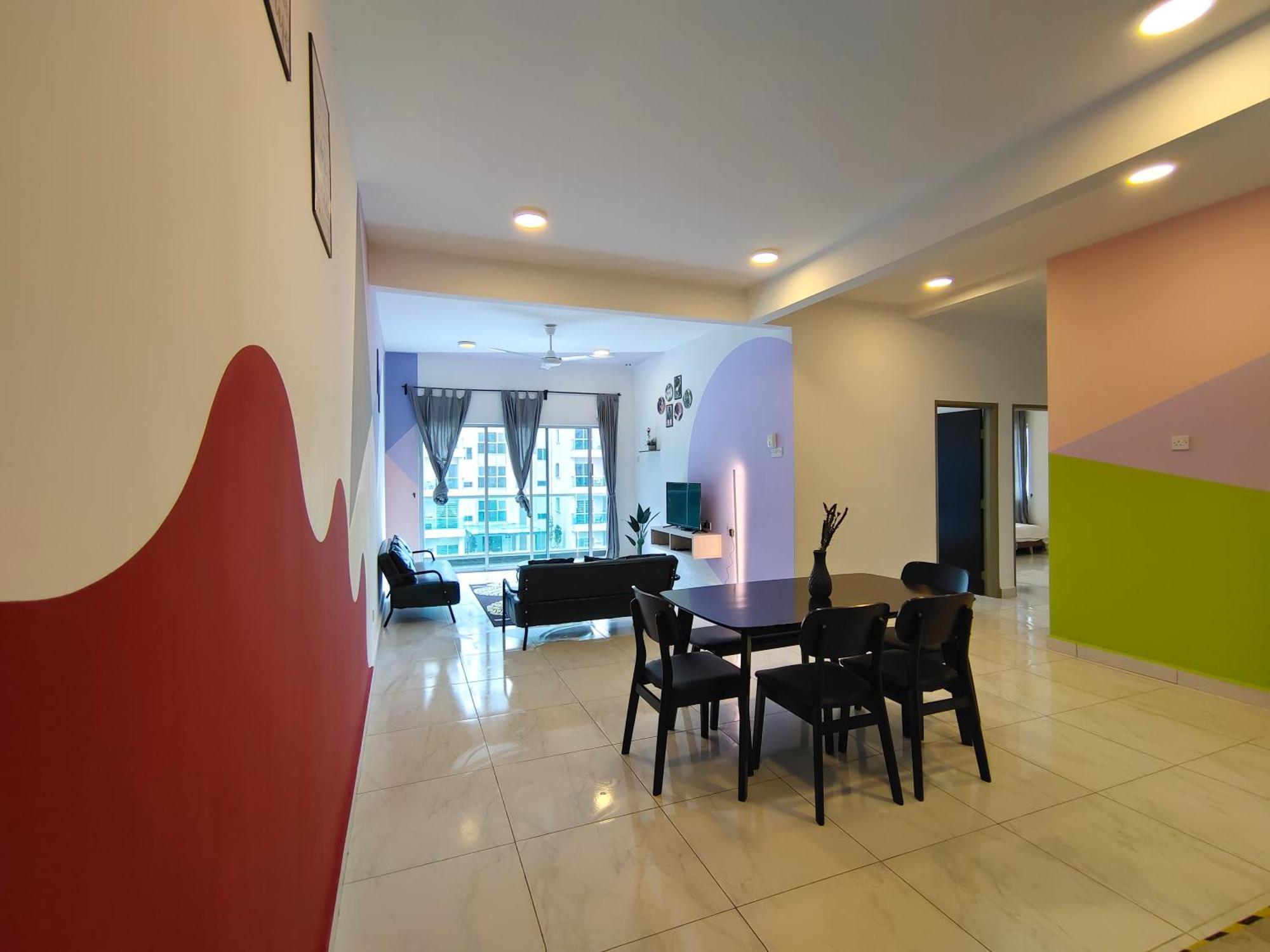 Icolor Home & Stay Ch3 Tanah Rata Buitenkant foto