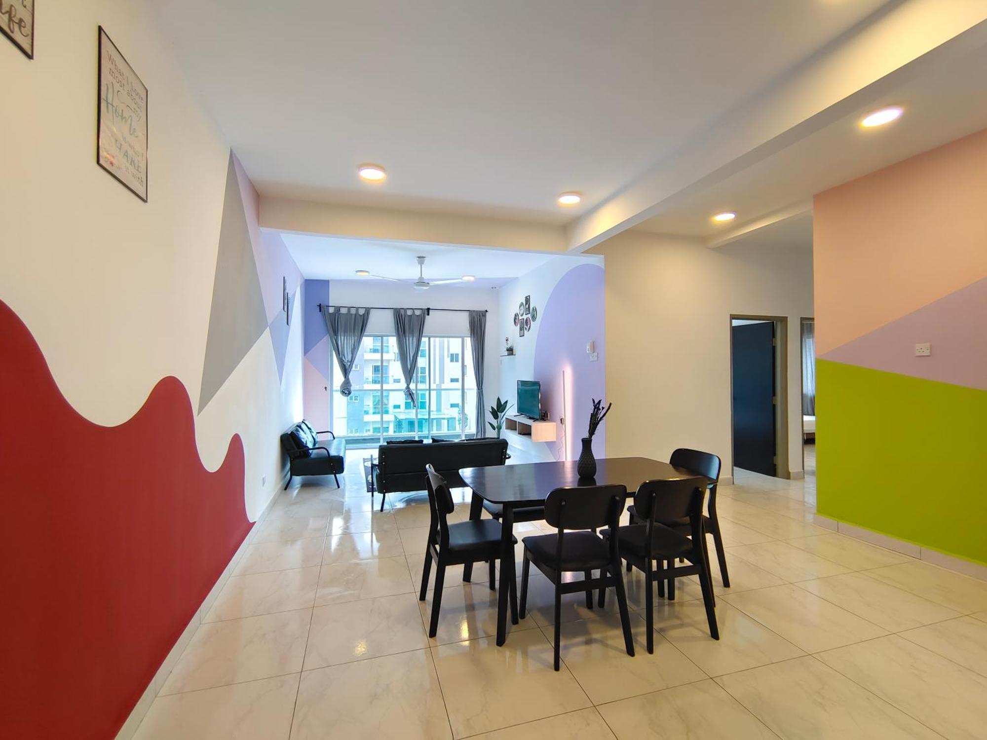 Icolor Home & Stay Ch3 Tanah Rata Buitenkant foto