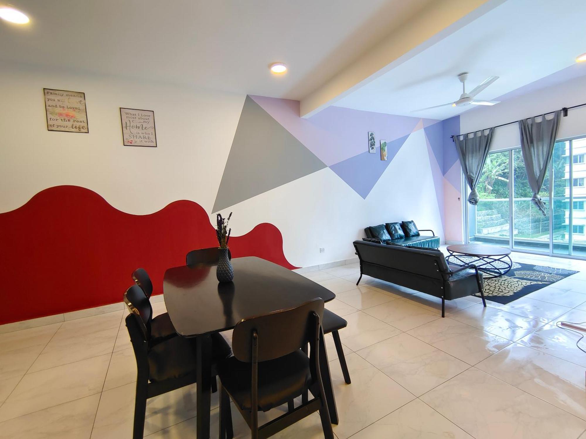 Icolor Home & Stay Ch3 Tanah Rata Buitenkant foto